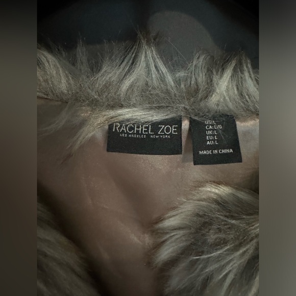 RACHEL Zoe Faux fur vest - Picture 3 of 4